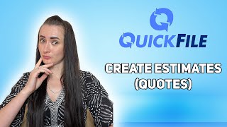 How to create an Estimate (Quote) on QuickFile