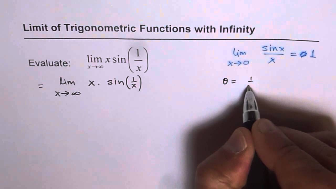 approaching แปลว่า  2022 Update  30 Limit Approaching Infinity for Trigonometric Function xsin(1/x)