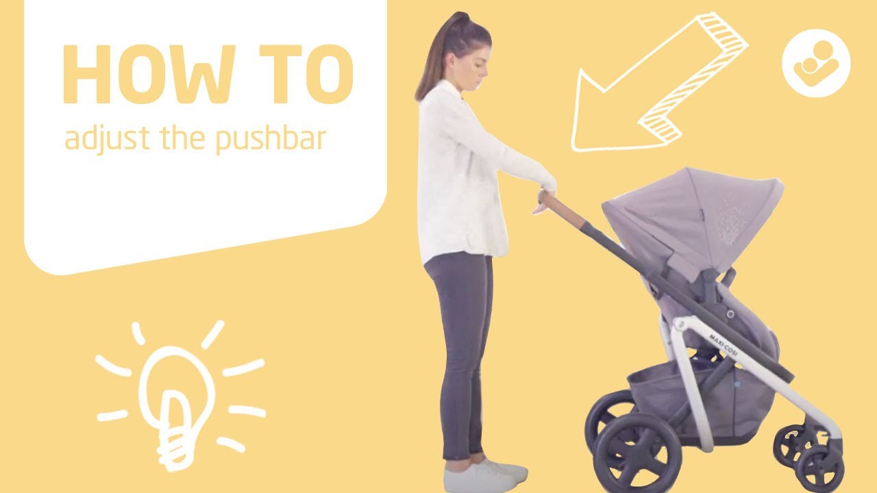 Maxi-Cosi | Lila stroller | How to adjust the pushbar