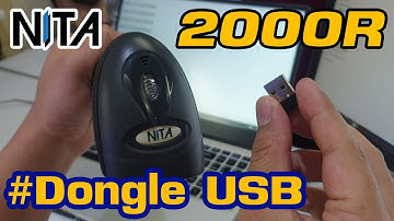 NITA 2000R เครื่องสแกนบาร์โค้ดไร้สาย วิธีการเชื่อมต่อกับคอมพิวเตอร์ด้วย USB Dongle