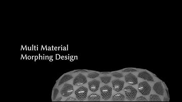 Morphing Design for Socially Interactive Autonomous Car by Multi-Material 3D-Printing