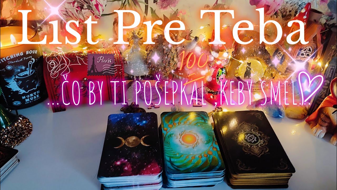 💕ČO TI CHCE POVEDAŤ A NEODVÁŽI SA🎯💯Výklad Tarotu Veštenie Lásky Vzťahy Medzi Vami 💖 Nadčasový 🔮🪬🗝️