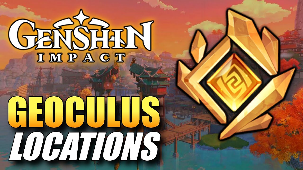 Genshin Impact - All Geoculus Locations