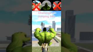 challenge of Jumping bike #trending #automobile #shortvideo #viral #gaming
