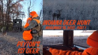 Indiana Deer Hunt, 2023 PART 1 Peyton’s 1st Deer by Northern Hoosier Outdoors 279 views 6 months ago 32 minutes