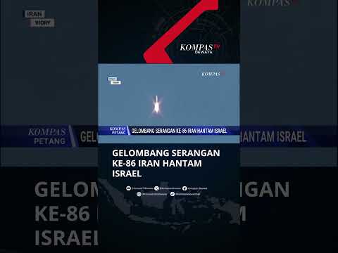 Gelombang Serangan Ke 86 Iran Hantam Israel