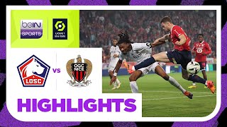 Lille 2-2 Nice | Ligue 1 23/24 Match Highlights HK