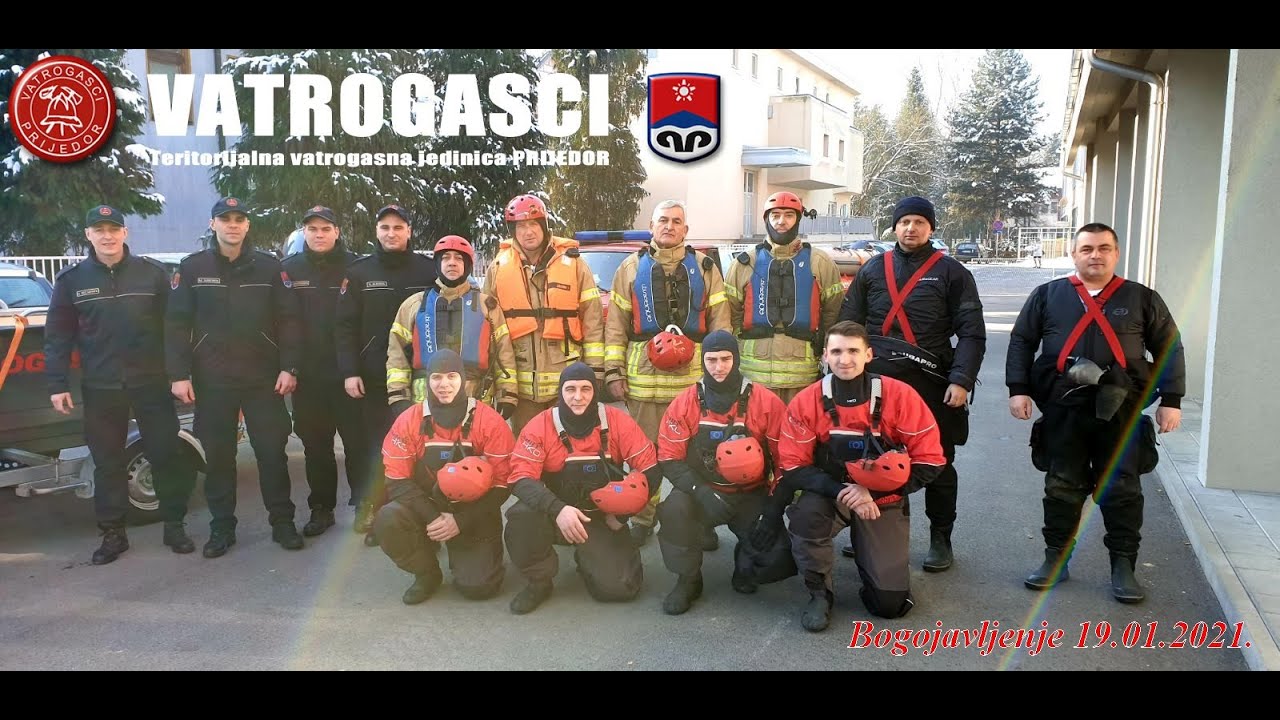 Plivanje za časni krst 2021. - Vatrogasci Prijedor, 19.01.2021