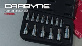 CARBYNE 14 Piece Torx Bit Socket Set (3101566)
