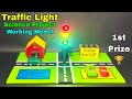 Traffic light science project,Traffic light project model,Traffic light model for school project