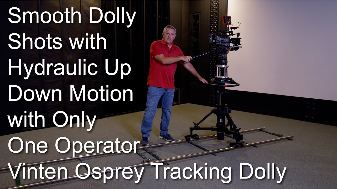 Camera Dolly Tracking Shot Get Smooth Moving Shots Vinten Osprey Skid