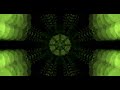 10 hours 4k uhd 60fps screensaver neon tunnel vj loop green kaleidoscope