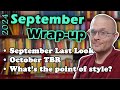September Wrap-up! Does style matter?