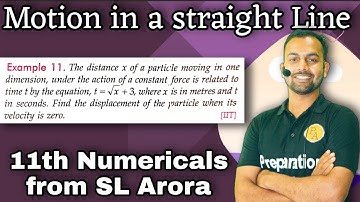 Ex-11 motion in a straight line SL Arora Class 11th /cbse physics 11/12th physics/ physics adda #pa