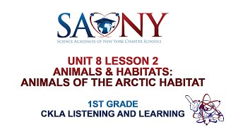 Celebrity 1st Grade CKLA Listening & Learning - Unit 8 Lesson 2 Animals & Habitats: Animals of the Arctic Habi Wealth