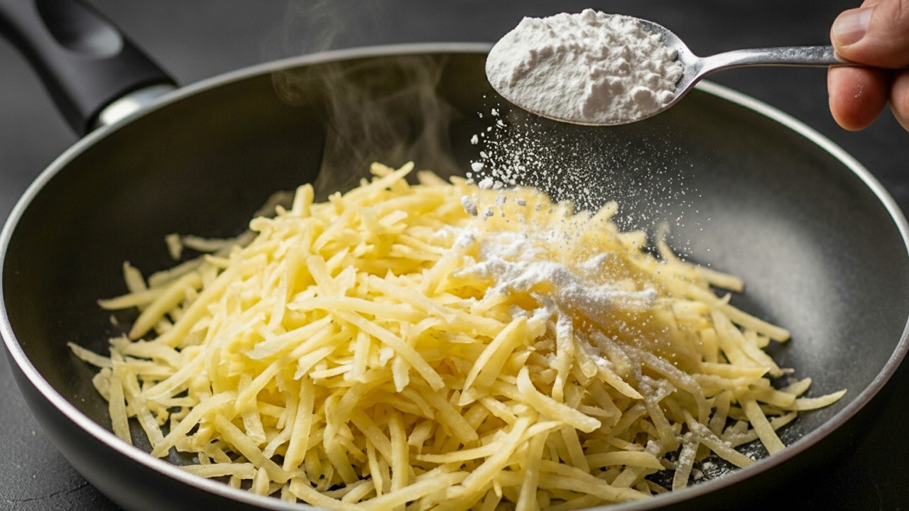 Nur Kartoffeln und ein bisschen Stärke! GOTT WIE LECKER!