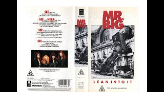 Mr Big - Lean Into It - The Video