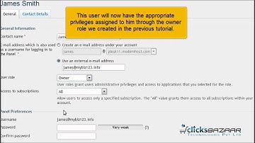 How to create and manage user accounts in Plesk