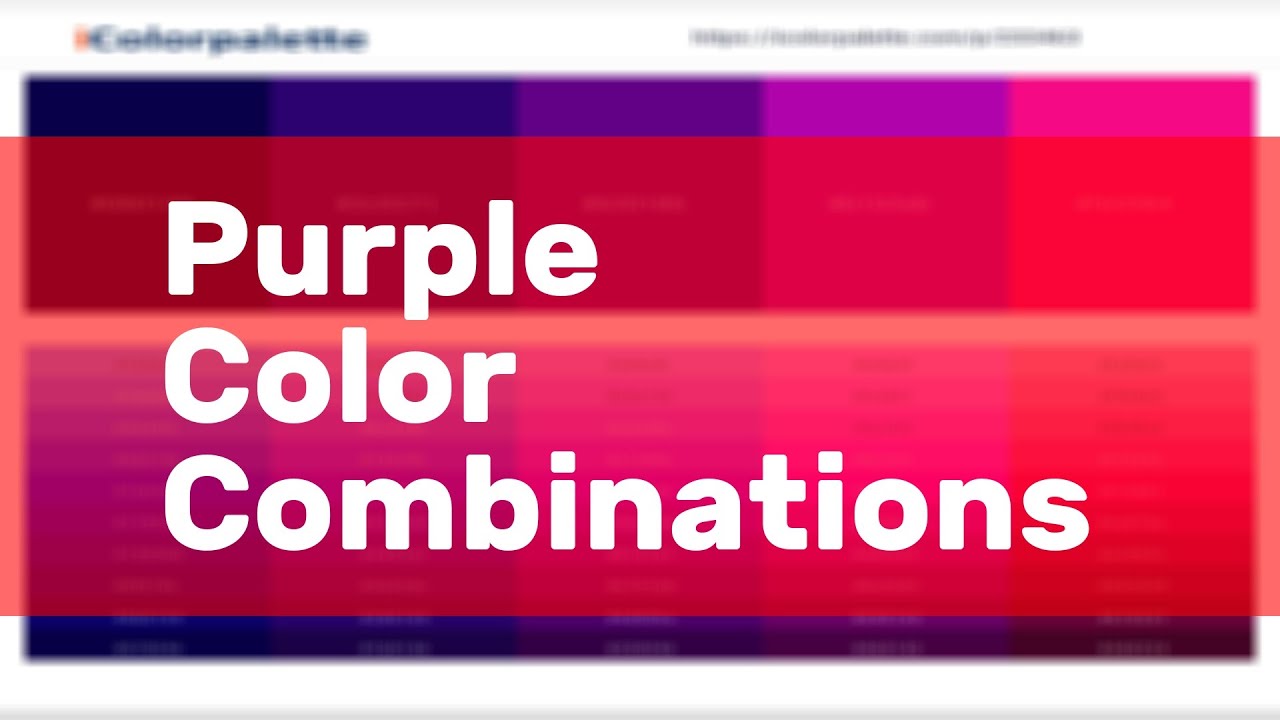 Purple Color Combinations