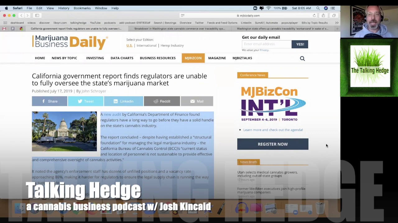 Cannabis Tech Traceability Problems (2019)