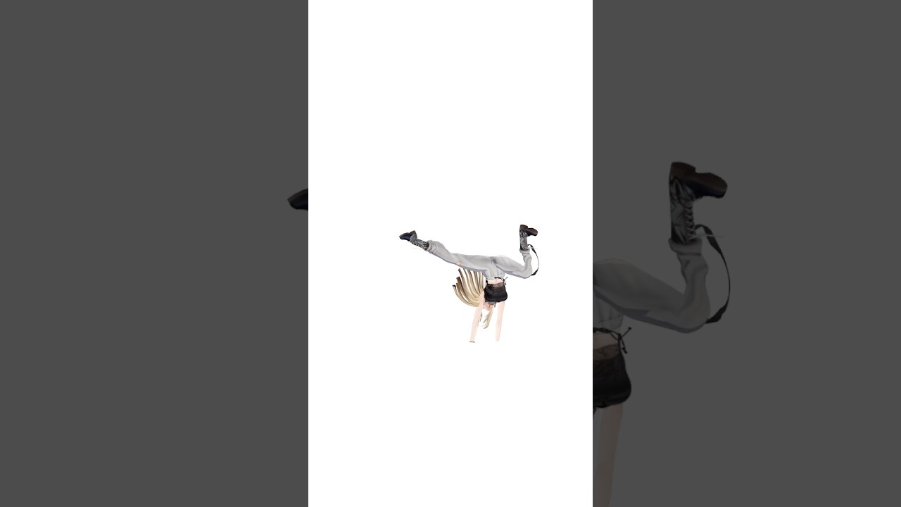 かっこよく側転できたらチャンネル登録宜しく！