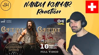 Chola Chola Reaction: The epic song of Ponniyin Selvan | Vikram, A.R. Rahman, Sathya Prakash