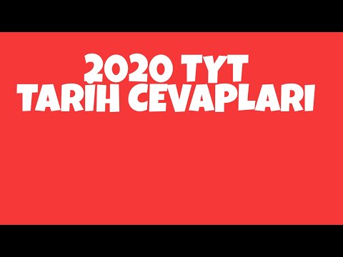 TYT 2020 TARİH CEVAPLARI!!
