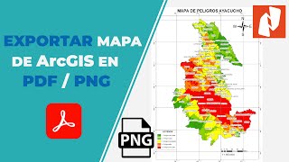🔥CÓMO EXPORTAR MAPA DE ArcGIS EN PDF y PNG 🔥