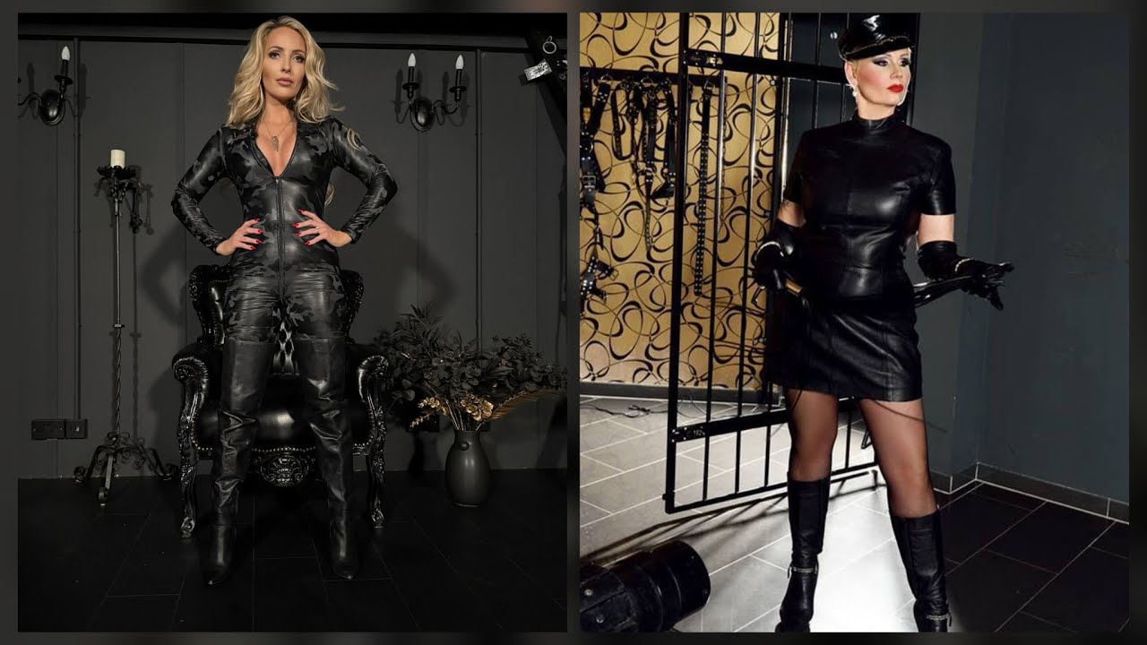 Экзотические высокие кожаные сапоги на каблуках с гладкой латексной отделкой – удобный дизайн выш...