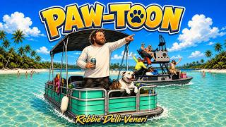 Paw-Toon Party | Crystal River Sandbar Anthem (Official Lyric Video) 🌊🍻
