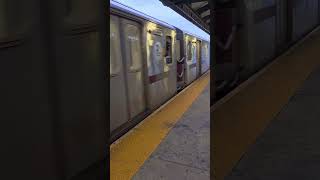NYCS: #R142 on uptown 2 leaving Allerton Ave #mta #nycsubway #youtubeshorts #thebronx #4k #sunrise