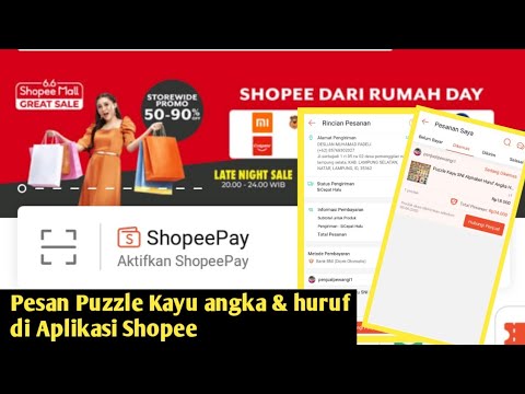 Cara Pesan Puzzle Kayu Huruf Angka di Aplikasi Shopee Cara Pesan Puzzle Kayu Huruf Angka di Aplikasi Shopee