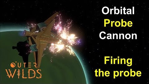 Close look to the Orbital Probe Cannon AT THE START OF THE LOOP in Outer Wilds