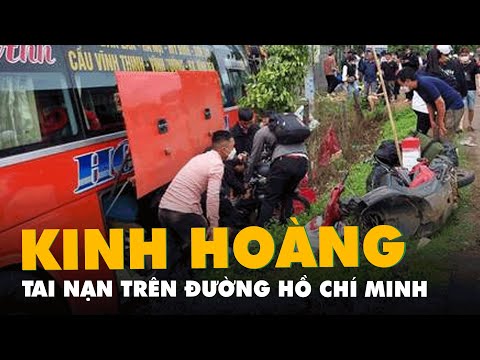 Video Hơn 20 hành khách an toàn sau tai nạn trên đường Hồ... - youtube