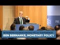 Rethinking Macroeconomic Policy Conference: Ben Bernanke, Monetary Policy