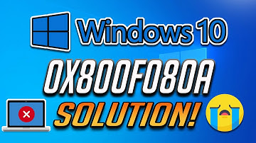 How to Fix Windows Update Error 0x800f080a in Windows 10 [Tutorial] 2025