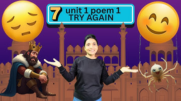Try Again (Poem)  | Class 7 English  ( POORVI ) Unit 1  | Full Explanation | CBSE 2025-26