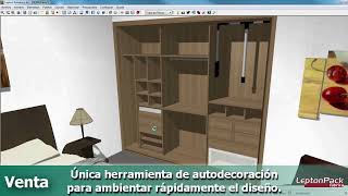 Leptonpack - Software De Diseño, Presupuesto Y Fabricación De Closet
