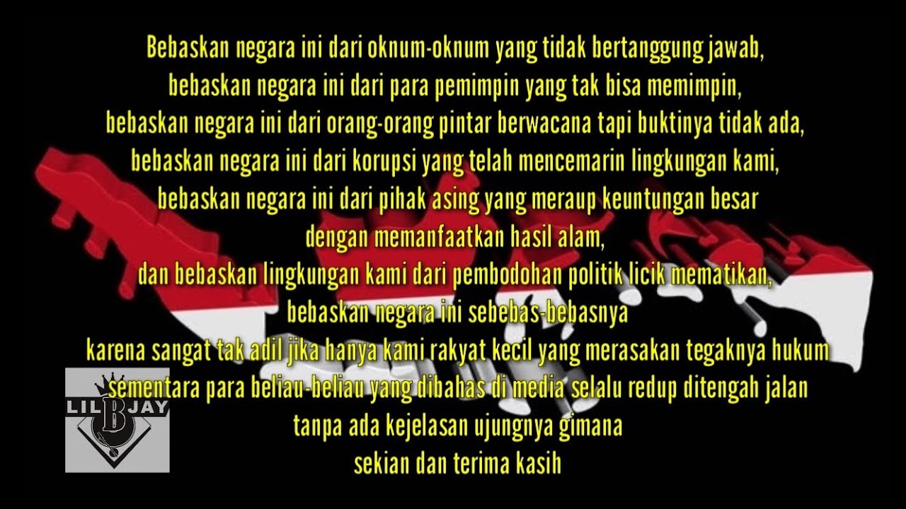 LIL B JAY - Bebaskan ( Video Lirik )