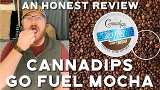 Is Cannadips Go Fuel Mocha Worth It? CBG Caffeine Pouch Test