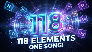 Periodic Table Song | All 118 Elements in Order (Modern Electronic Version)