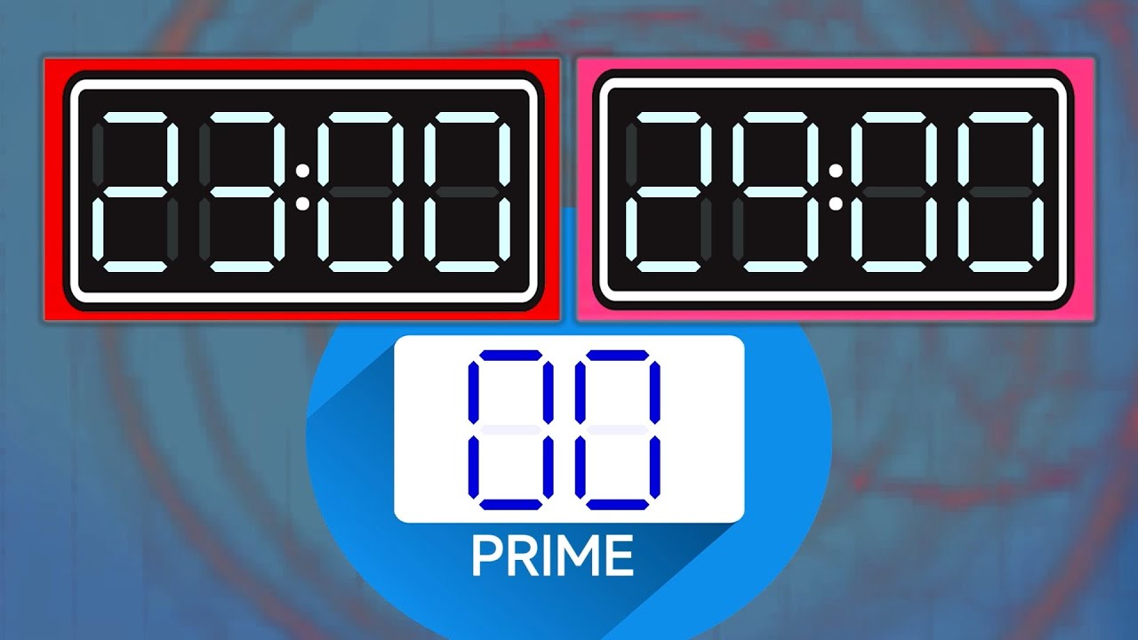 BCG 23-29 Minutes Countdown (Penalty with Prime Number 1/100 of second ...