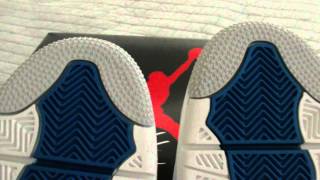 AIR JORDAN RETRO 4 IV MILITARY BLUE
