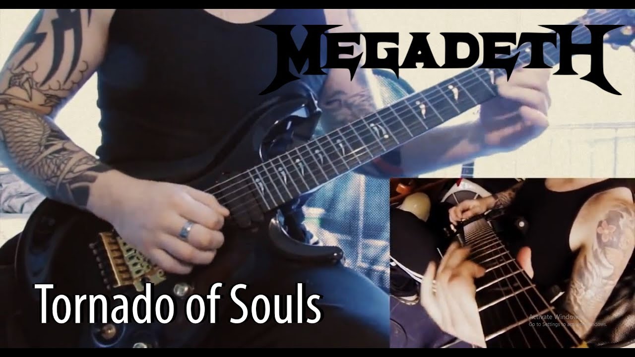 Tornado Of Souls Solo Cover