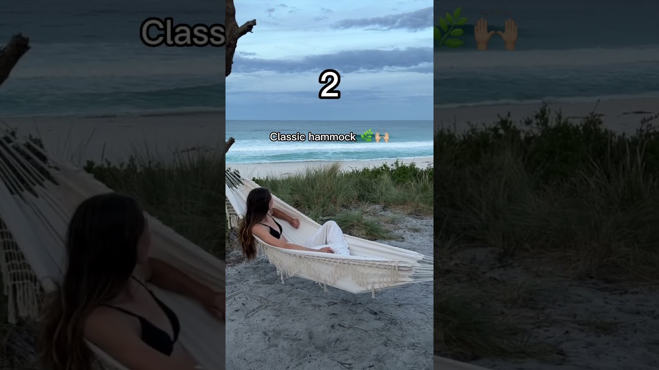 Siesta Hammocks: Unveiling Our Newest Additions - Hammock, Hanging Chair, and Beige 150cm Nest Swing