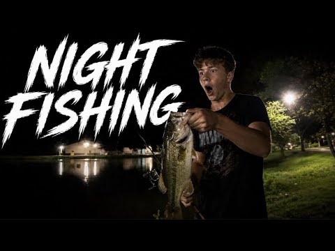 NIGHTTIME BASS FISHING