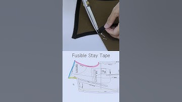 Fusible Stay Tape on the Front Bodice - Men