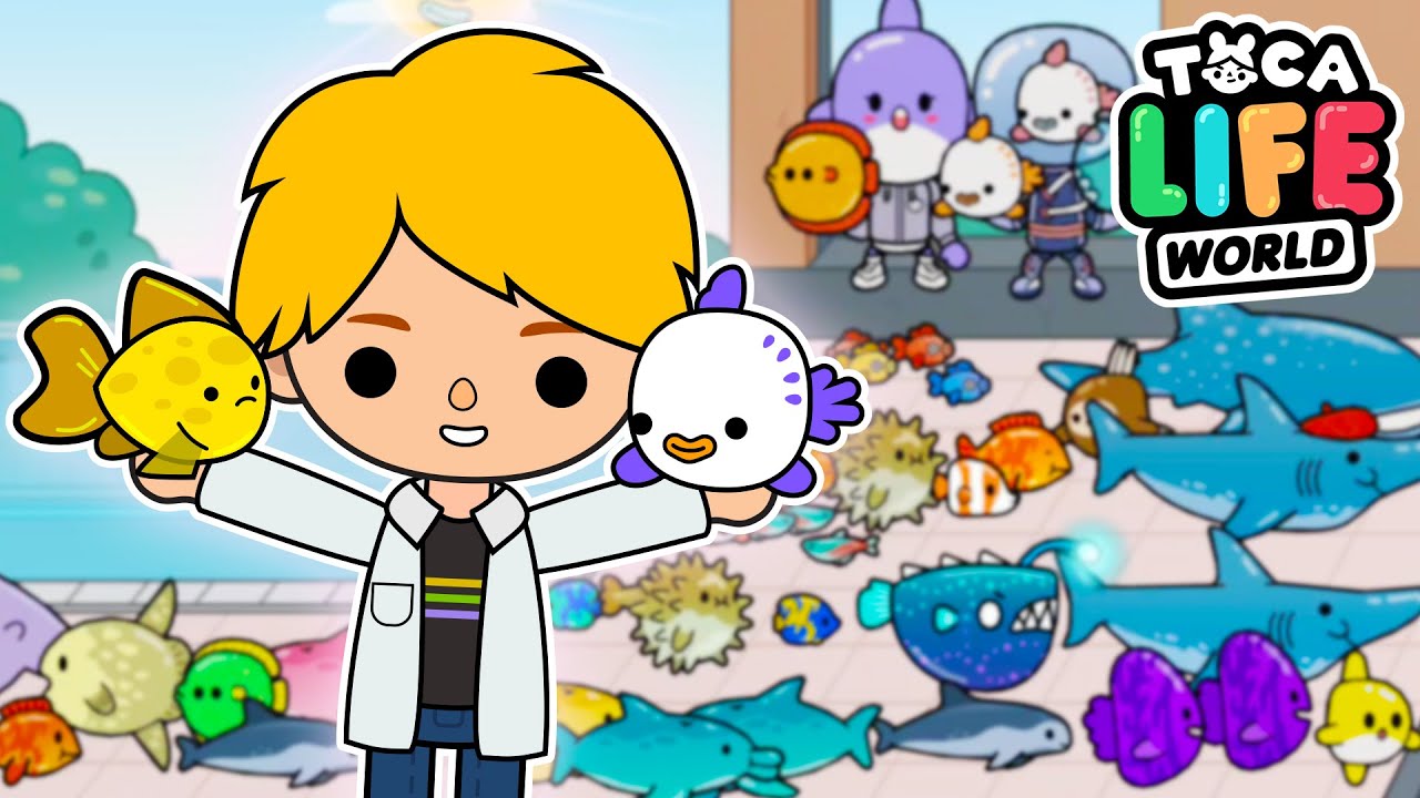 ALL FISH in TOCA BOCA 🐟 Toca Life World YouTube