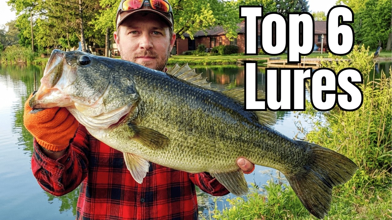 DON'T Go Pond Bass Fishing WITHOUT These 6 LURES ( Top 6 Pond Baits)