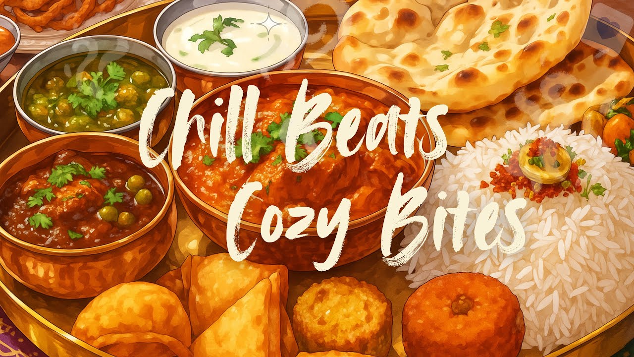 Chill Lofi Hip Hop Cafe | Animated Comfort Food Vibes